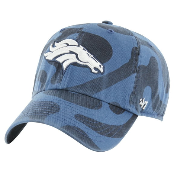 Women's '47  Navy Denver Broncos Freeform Clean Up Adjustable Hat