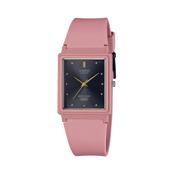 CASIO MQ-38UC-4ADF Resin Glass Analogue Quartz 100M WR Woman Wrist Watch