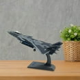 thumbnail image 2 of 1/100 J-20 Metal Fighter Plane Model with Display Stand carrier diecast Stand Collection Gift Decoration, 2 of 9