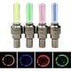 thumbnail image 1 of Paquete de 4 luces LED para rueda de bicicleta, 4 colores, tapas de válvula LED impermeables para rueda delantera y trasera, luces de seguridad LED para rueda de bicicleta, 1 of 5