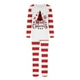 thumbnail image 2 of Odeerbi Matching Family Christmas Pajamas Sets Plaid Sleepwear Womens Mommy Xmas Printed Top and Pants Fashion Family Matching Jammies Set Loungewear for Mom, 2 of 6