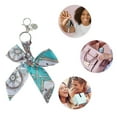 thumbnail image 3 of Unique Bargains 1 Pc Fashion Bow Scarf Handbag Charm Bag Accessories Green, 3 of 5