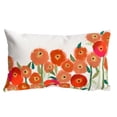 thumbnail image 2 of Liora Manne Visions III Poppies Indoor Outdoor Decorative Pillow Red, 2 of 4