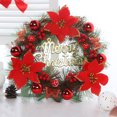 thumbnail image 2 of nipocaio 1pcs Décoration de Couronne de Noël, 2 of 4