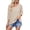 Khaki, variant on Women's Color Button Shirt, Short Sleeve Tunic Blouse with Pocket, Casual Work Shirt with Collared Neck, Relaxed Fit Button-Down Top for Fall, Comfortable and Stylish Short Sleeve Blouse