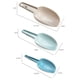 thumbnail image 2 of Pala de plástico para hielo, pala para harina doméstica, pala para palomitas de maíz, pala para pesar, cocina, bar, buffet, fiesta, cereales, 3 piezas, 2 of 5