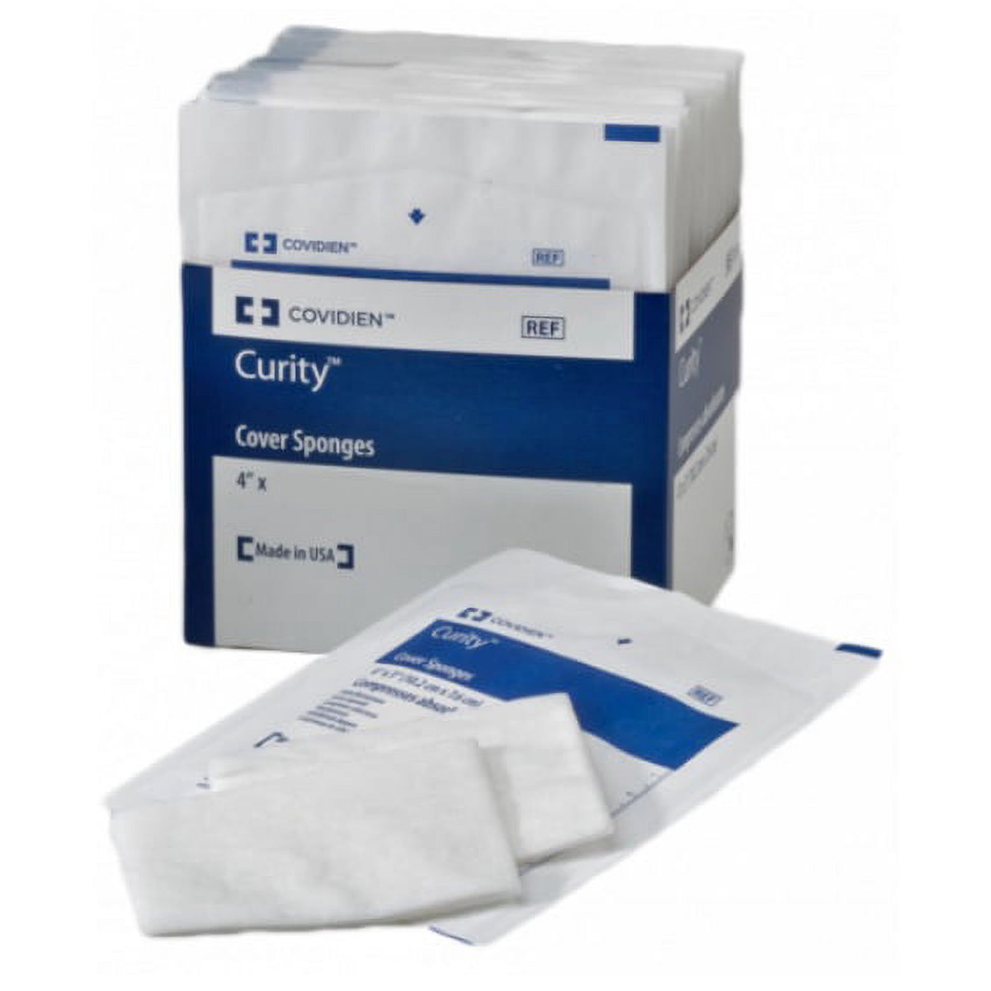 Curity Cover Sponge 1792 Pack of 100, White