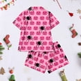 thumbnail image 5 of IYYVV Halloween Pajamas Women Ghost Pumpkin Print Shirts Matching Shorts Pjs Sets 2026 Cute Funny Sleepwear Light pink M, 5 of 5
