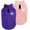 Pink Purple, variant on 2 Pack Dog Sweater Fleece Vest Pet Warm Pullover Fleece Jacket with D-Ring, Fall Winter Dog Clothes Cold Weather Coat for Puppy and Small Dogs Unisex