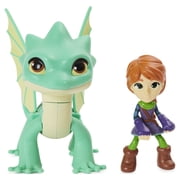 DreamWorks Dragons Rescue Riders, Summer and Leyla, Dragon and Viking Figures with Sounds and Phrases