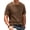 Coffee, variant on RICHCOIN T Shirts for Men Short Sleeve Crewneck Casual Top Vintage Washed Basic Loose Tees