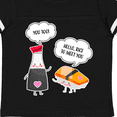 thumbnail image 4 of Inktastic Cute Sushi and Soy Sauce Rice To Meet You Boys or Girls Toddler T-Shirt, 4 of 5