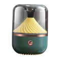 thumbnail image 1 of Mini humidificador ultrasónico de aire de 120 ml con luz romántica y difusor de aceites esenciales USB. Verde, 1 of 9