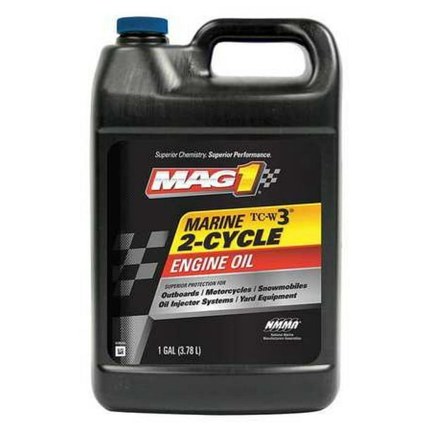MAG 1 MAG60136 2Cycle Synthetic Blend Marine Motor Oil, TCW3
