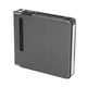 thumbnail image 5 of Estuche para 20 cigarrillos normales, recargable por USB, con encendedor para hombres y mujeres, regalo ideal para fumadores, trefilado negro, 5 of 15
