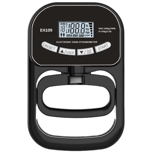 Agarre Manual Dinamómetro Mano Digital Pantalla LCD para