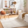 thumbnail image 2 of Dason Farmhouse Area Rug - Off White, Beige, Medium Gray - 5'3" x 7', 2 of 8