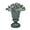 Dark Green, variant on WLGSG 20''H Garden Plastic Urn Vintage Tall Planter Urn Patio Large Flower Pot Porch Planter Large Planter for Indoor Outdoor Plant, Dark Green