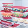 thumbnail image 3 of Rubbermaid TakeAlongs 5.2 Cup Food Storage Containers, Meal Prep Containers, Food Containers with Lids, Limited Edition Berry Pink, 3 of 5