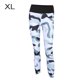 thumbnail image 1 of Pantalones de yoga para mujer, leggings deportivos, pantalones de entrenamiento de fitness sin costuras estampados (XL, blanco camuflaje), 1 of 8