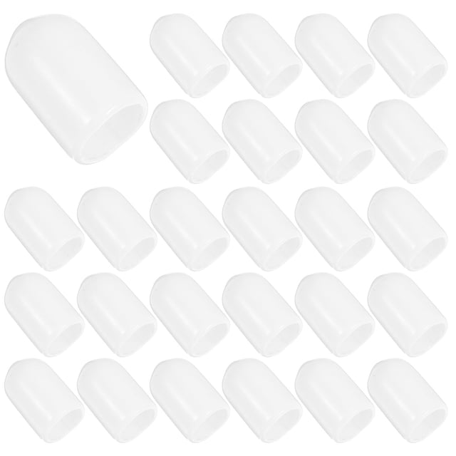 unbranded 100Ud Cubiertas De Rosca Y Pernos PVC Con Instalación Fácil Y Resistencia
