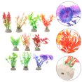 thumbnail image 3 of 10pcs Artificial Aquarium Grass Decorations for Fish Tank Plant Decor, 3 of 8