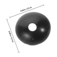 thumbnail image 2 of ELAYARD 20Pcs Tent Tarp Clips Awning Clips Black PVC for RV Canopy and Rainy Conditions, 2 of 5