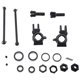 thumbnail image 2 of Accesorios de Metal para Coche RC Nudillo de DireccióN + Cvd + Combinador para Arrma 1/8 6S 1/7 Limitless F1 Infraction Negro, 2 of 5