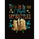 thumbnail image 2 of Camisetas con gráficos clásico para mujeres y adolescentes y niñas, playera de verano con estampado estéticoWomen's Casual Graphic Tee - "This Is How I Fight My Battles" Book & Floral Print Design,, 2 of 7