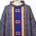 thumbnail image 4 of Priest Celebrant Chasuble Catholic Church Father Mass Vestments Robe, 4 of 6