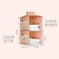 thumbnail image 2 of Double-sided Pockets Hanging Storage Bag Underwear Wardrobe Bra Organizer Hanger, 2 of 5