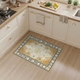 thumbnail image 2 of ODIKA 3'x5' Washable Area Rug Cow Spotted Southwestern Border Abstract Inspired Patchwork Bold for Hallway, Laundry Room, Non-Slip, Flatweave, Easy Care, 2 of 7