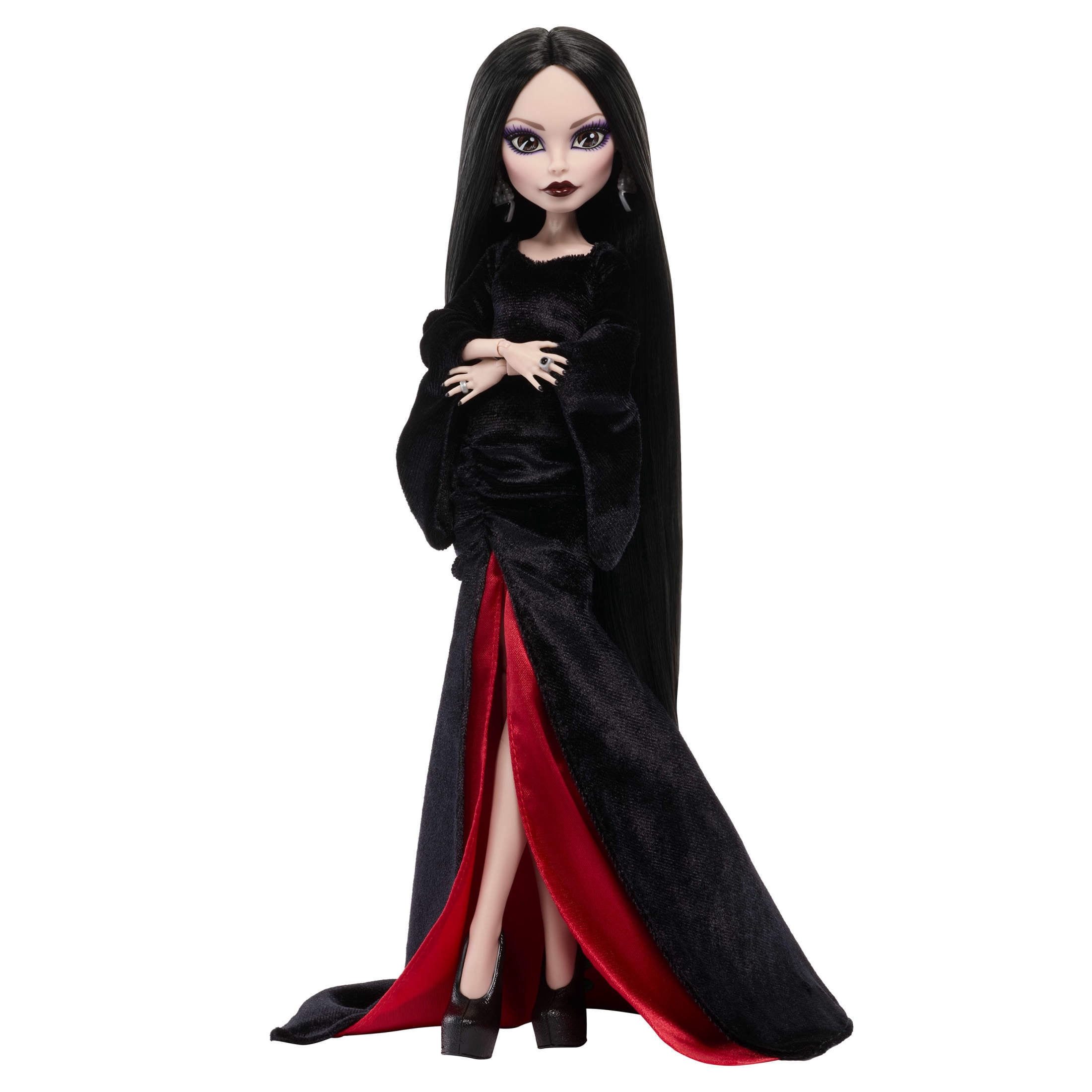Monster High, Collectible Doll, Morticia Addams, Black Velvet