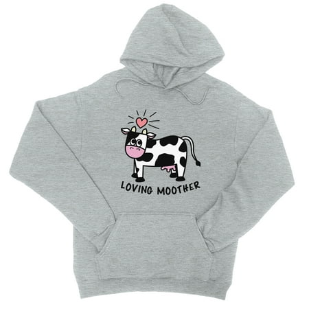 Loving Moother Cow Unisex Fleece Hoodie