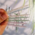 thumbnail image 4 of Nail Cuticle Pusher Crystal Double Ended Reusable Nail Cuticle Removal Pedicure Stick Fork Nail Cleansing Care Tool to Remove Eyelashes Nail Tools for Manicure (Color : Green 20PCS), 4 of 5