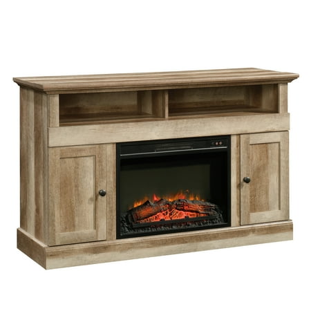 Sauder - Cannery Bridge Media Fireplace - Lintel Oak