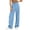 Light Blue, variant on Horkkom Corduroy Pants Women Wide Leg Baggy Button Zipper Pants Business Casual Fall Pants with Pockets XL