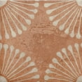 thumbnail image 6 of The Tile Life Amanecer 8" x 8" Cotto Satin Porcelain Tile Sample, 1 Piece, 6 of 12