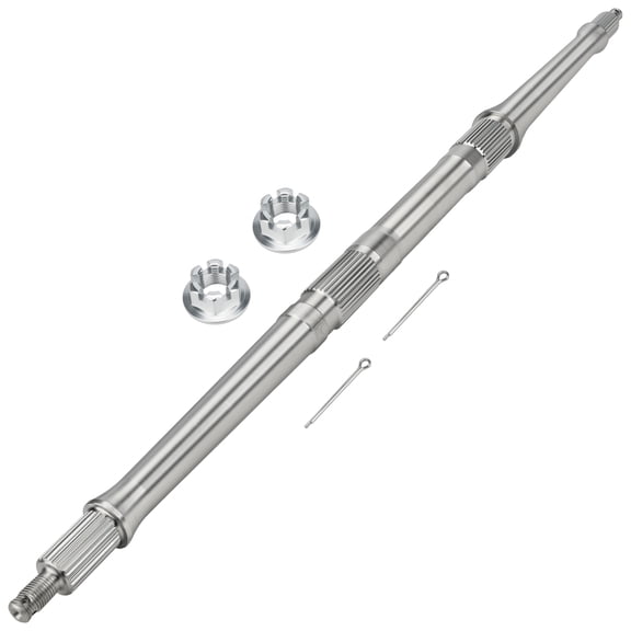 M MATI Rear Axle Shaft With Nuts for Yamaha Raptor 350 YFM350 2004-2013