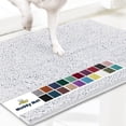 thumbnail image 1 of Muddy Mat® AS-SEEN-ON-TV Tapete para puerta y alfombra para mascotas de microfibra altamente absorbente, área lavable gruesa antideslizante y tapete de baño de chenilla suave para cocina, baño, dormit, 1 of 5