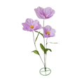 thumbnail image 3 of QccHieUs Huge Artificial Flower Wedding Giant Flower Height 1.7M with Standing Base Paper Violet, 3 of 9