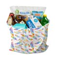 thumbnail image 3 of Bohemian Geometric Plaid Reusable Grocery Tote - Spacious Washable Bag with Durable Design, 3 of 4