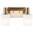 thumbnail image 6 of 55175CPZ Kichler Lighting Adani - 2 Light Bath Vanity In Modern Style-8.25 Inches Tall and 14.5 Inches Wide-Champagne Bronze Finish, 6 of 6