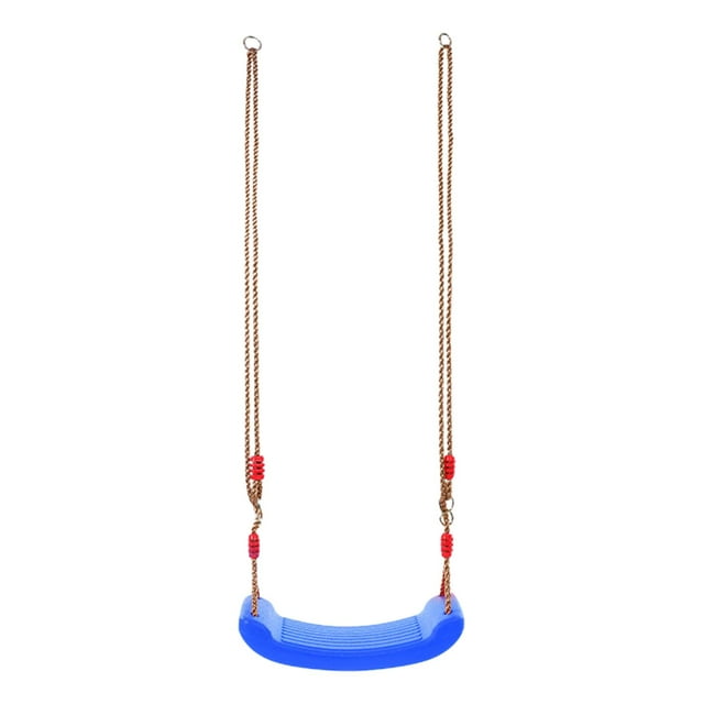 DOLITY Siège de Balançoire pour Enfants Robuste pour Balançoire de Cour Arrière pour Intérieur Extérieur Patio Jungle Bleu