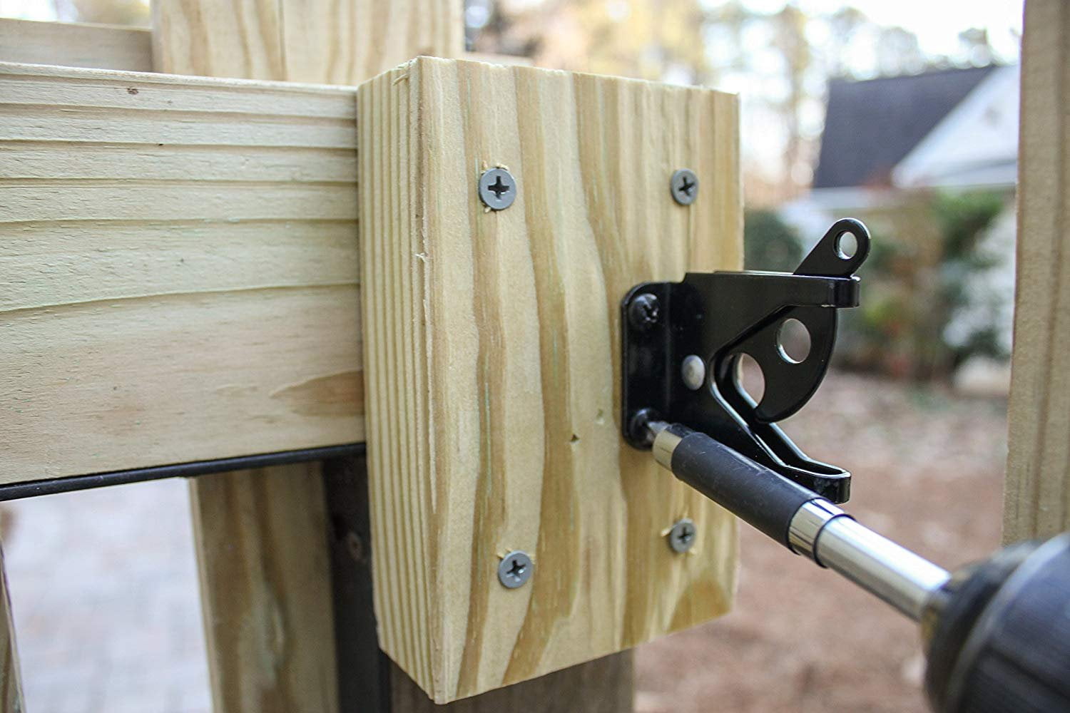 National Hardware - DPV878 Decorative Gate Kit with 2 Hinges, 1 Latch and 1 Pull