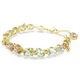 thumbnail image 4 of PULSERA BRAZALETE SWAROVSKI TENIS GEMA MULTI COLOR DORADO ORO 14K CRISTALES MUJER, 4 of 7