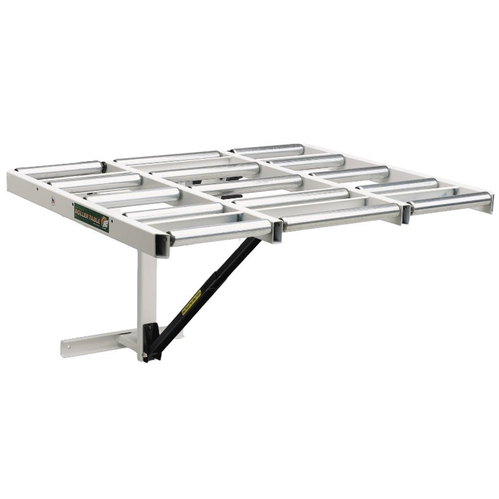 Table Saw Extension HTC HOR1038 37” Outfeed Roller Support Table for