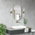 thumbnail image 3 of 16172-01 Livex Lighting Ludlow - 2 Light ADA Bath Vanity In Nautical Style-19.25 Inches Tall and 4.25 Inches Wide-Antique Brass Finish, 3 of 15