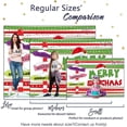 thumbnail image 4 of 7x5ft Feliz Navidad Telón de Fondo Invierno Señalización Fotografía Santa Tacky Copo de Nieve para Vacaciones Familiares Recién Nacido Fiesta de Cumpleaños Decoración Suministros Favores, 4 of 4