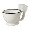 thumbnail image 3 of HHGBAD Toilet-Shaped Ceramic Mug, Eye-Catching Coffee Cup for Hot Drinks, Fashionable Design, Fun Decoration for Home or Office, Humorous Gift for Family and Friends, 3 of 5